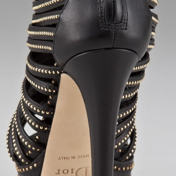 Christian Dior Studded Caged Bootie - Picture 5 of 15